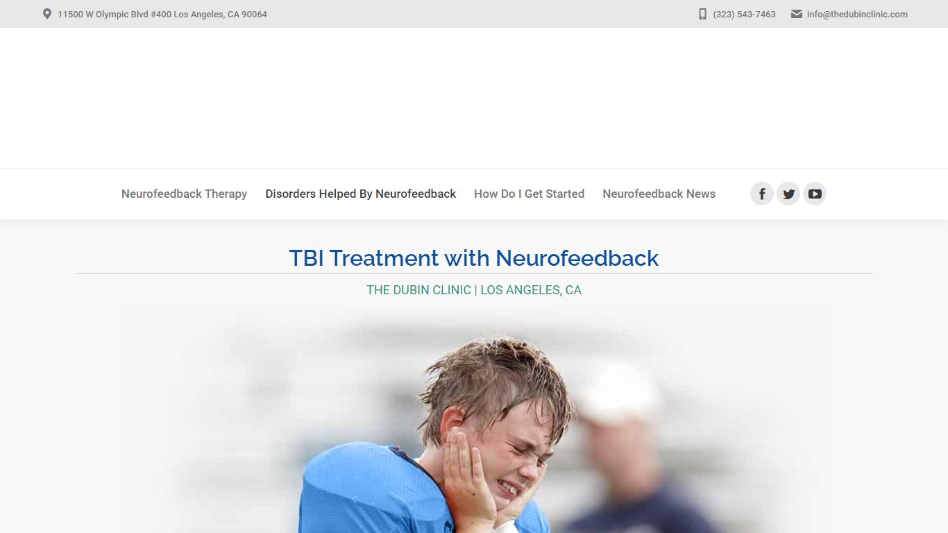 Traumatic Brain Injury – The Dubin Clinic